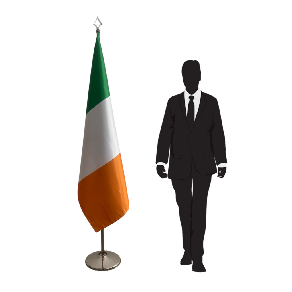 drapeau irlande sur hampe