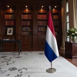 drapeau Pays-Bas sur hampe