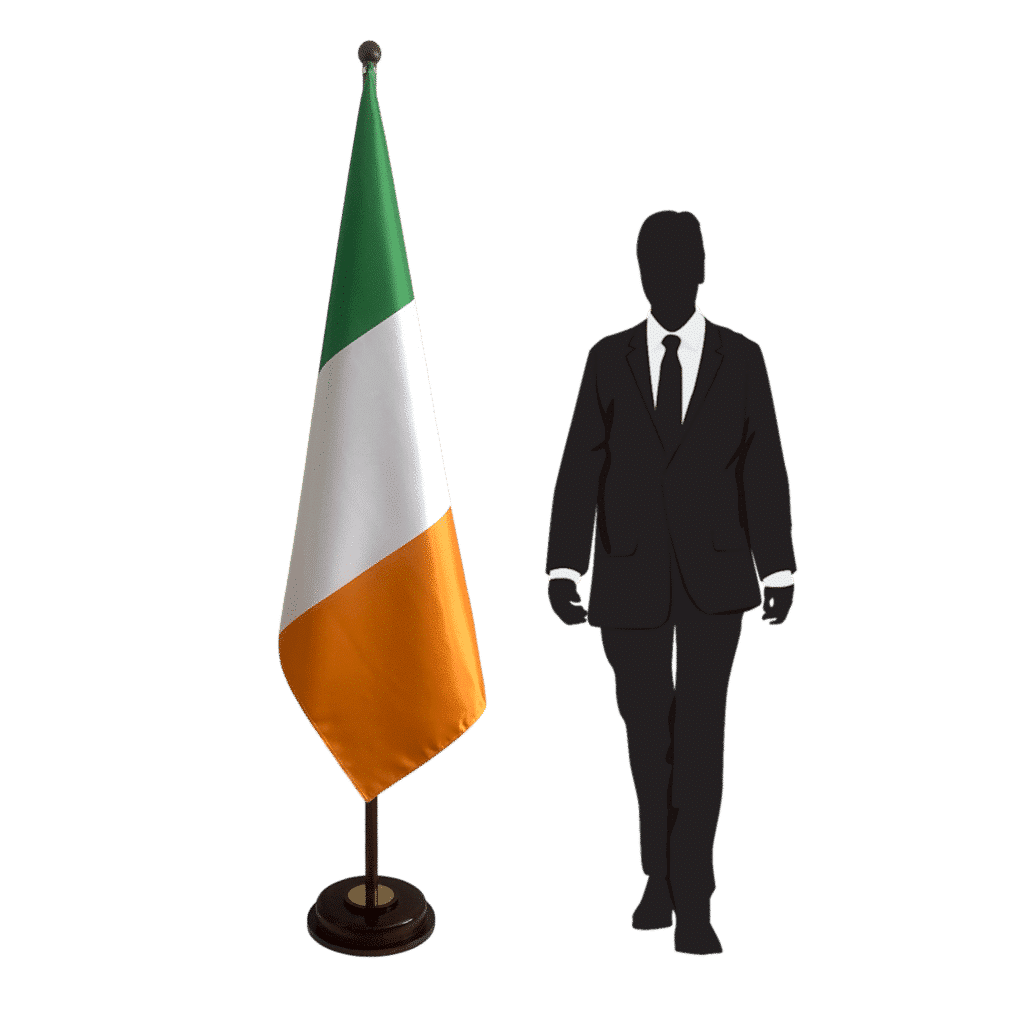 socle drapeau irlande