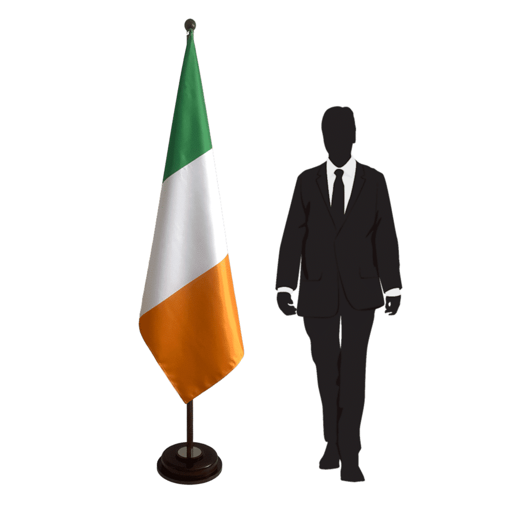 socle drapeau irlande