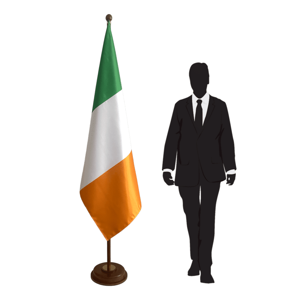 socle drapeau Irlande