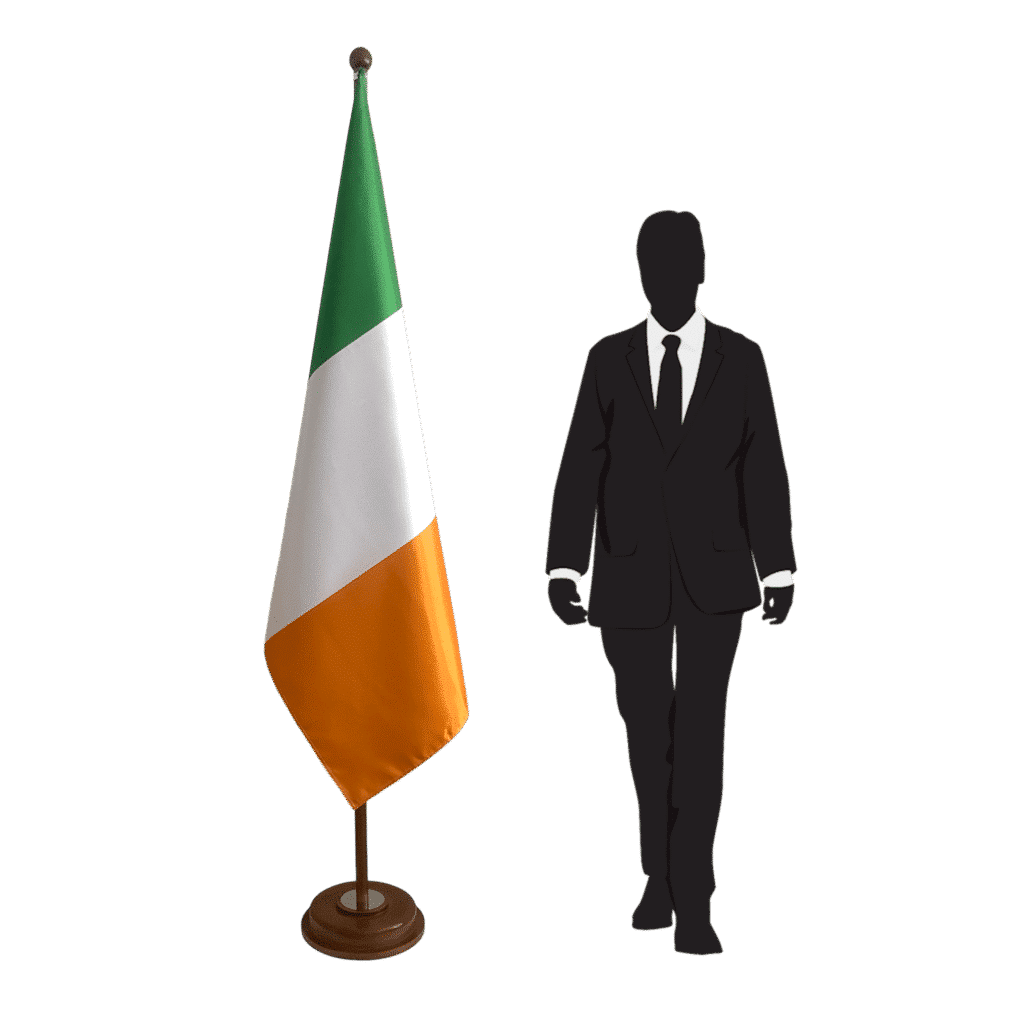 socle drapeau Irlande