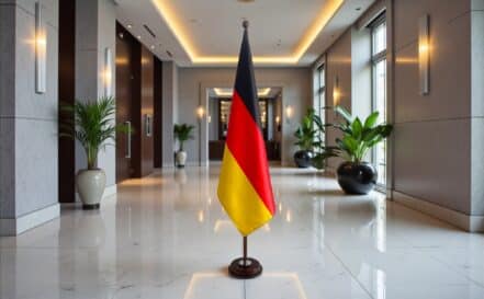 socle drapeau allemagne