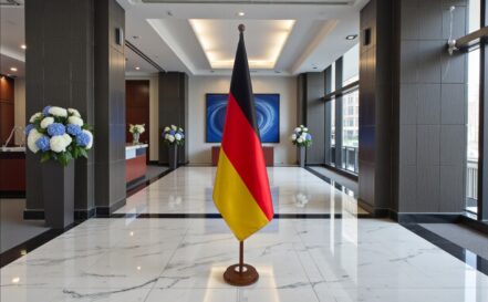 socle drapeau allemagne