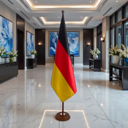 socle drapeau allemagne