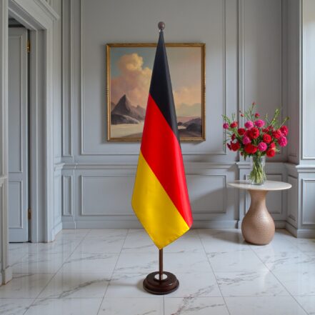 socle drapeau allemagne