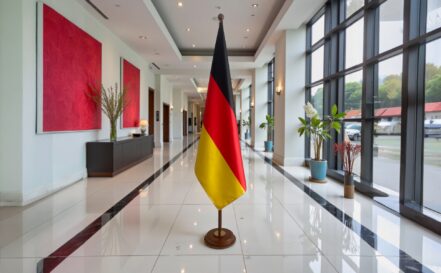 socle drapeau allemagne