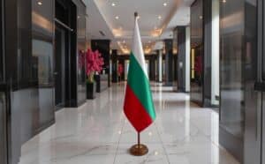 socle drapeau bulgarie