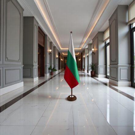 socle drapeau bulgarie