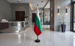 socle drapeau bulgarie