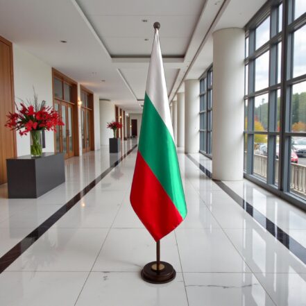 socle drapeau bulgarie