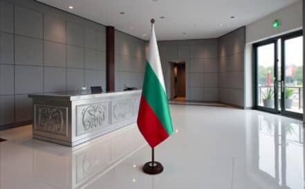 socle drapeau bulgarie