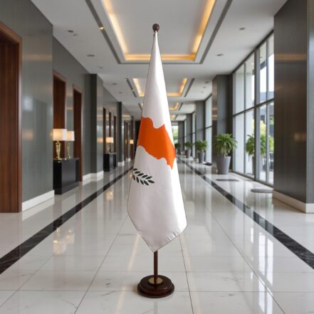 socle drapeau chypre