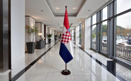 socle drapeau croatie