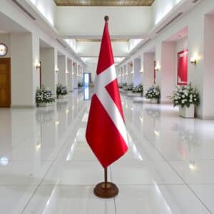 socle drapeau danemark