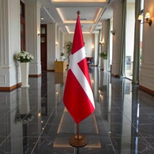 socle drapeau danemark