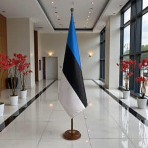 socle drapeau estonie