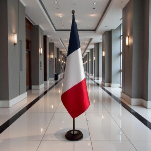 socle drapeau france