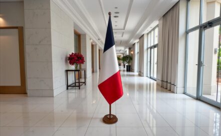 socle drapeau france