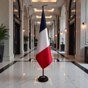 socle drapeau france