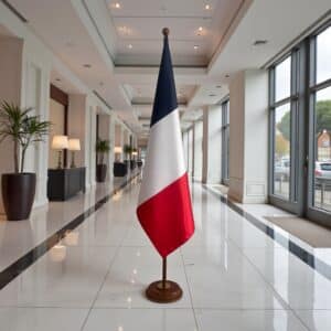 socle drapeau France