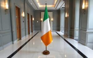 socle drapeau irlande