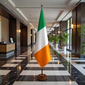 socle drapeau irlande