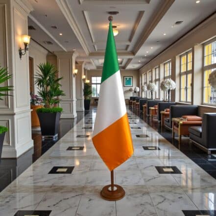 socle drapeau irlande