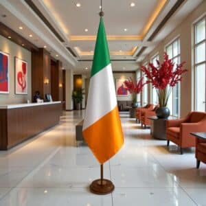 socle drapeau irlande