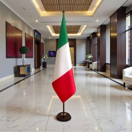 socle drapeau italie