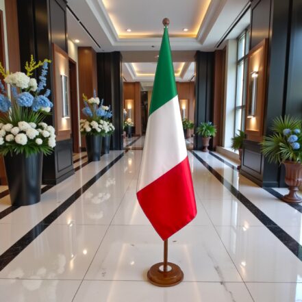 socle drapeau italie