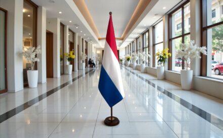 socle drapeau pays-bas