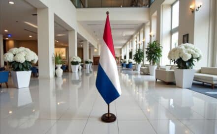 socle drapeau pays-bas