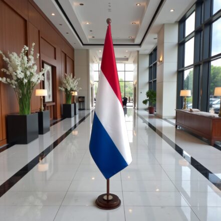 socle drapeau pays-bas