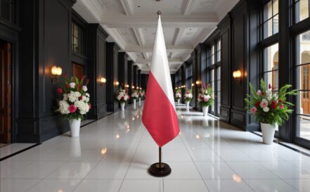 socle drapeau pologne