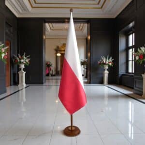 socle drapeau pologne