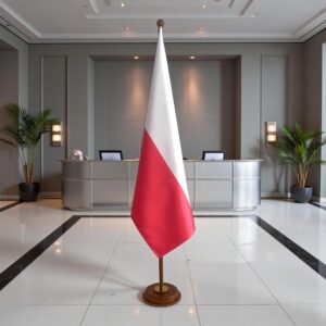 socle drapeau pologne