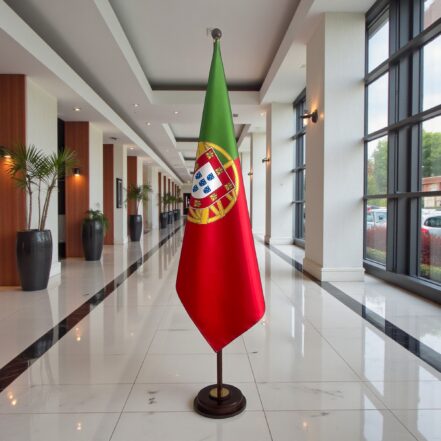 socle drapeau portugal