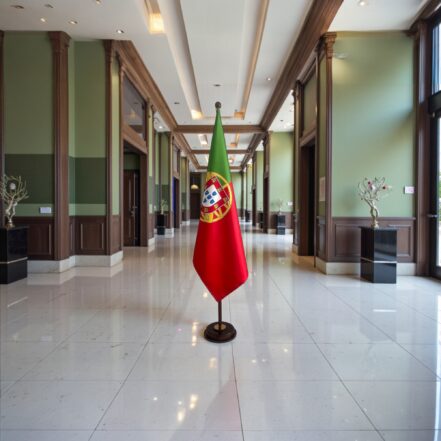 socle drapeau portugal