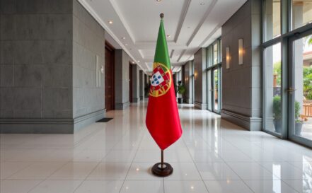 socle drapeau portugal