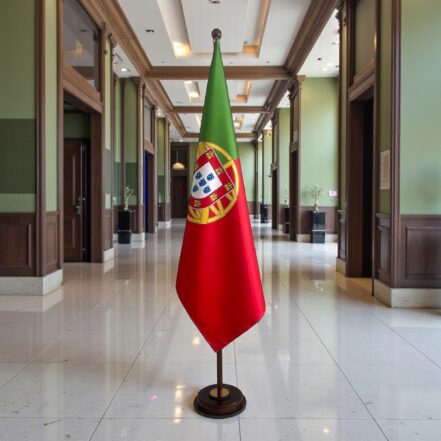 socle drapeau portugal
