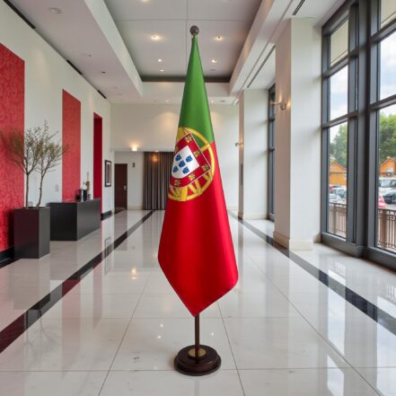 socle drapeau portugal