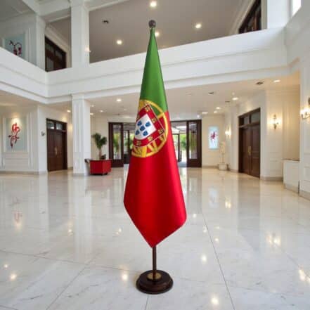 socle drapeau portugal