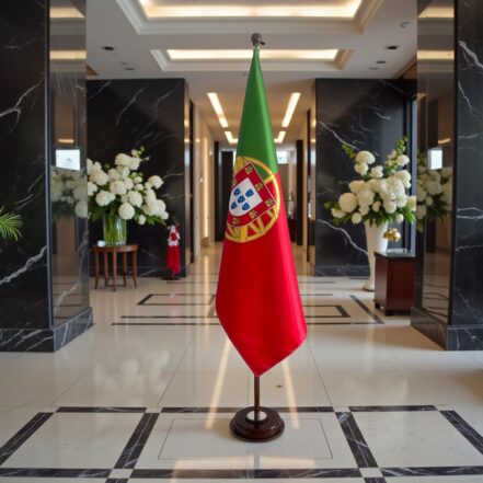 socle drapeau portugal