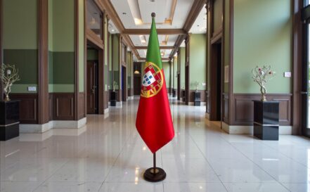 socle drapeau portugal