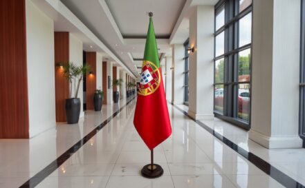 socle drapeau portugal