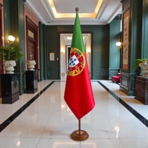 socle drapeau portugal