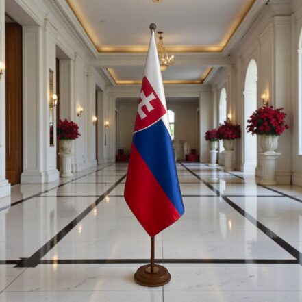 socle drapeau slovaquie