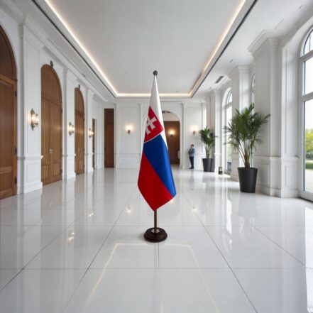 socle drapeau slovaquie