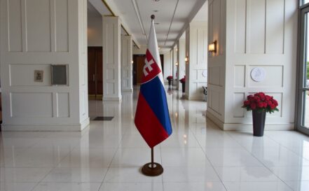 socle drapeau slovaquie